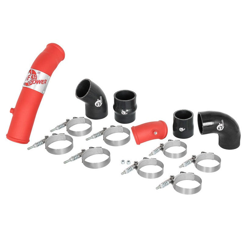 aFe Bladerunner Intercooler Tube Hot/Cold - Red 2017 Honda Civic Type R L4-2.0L (t)