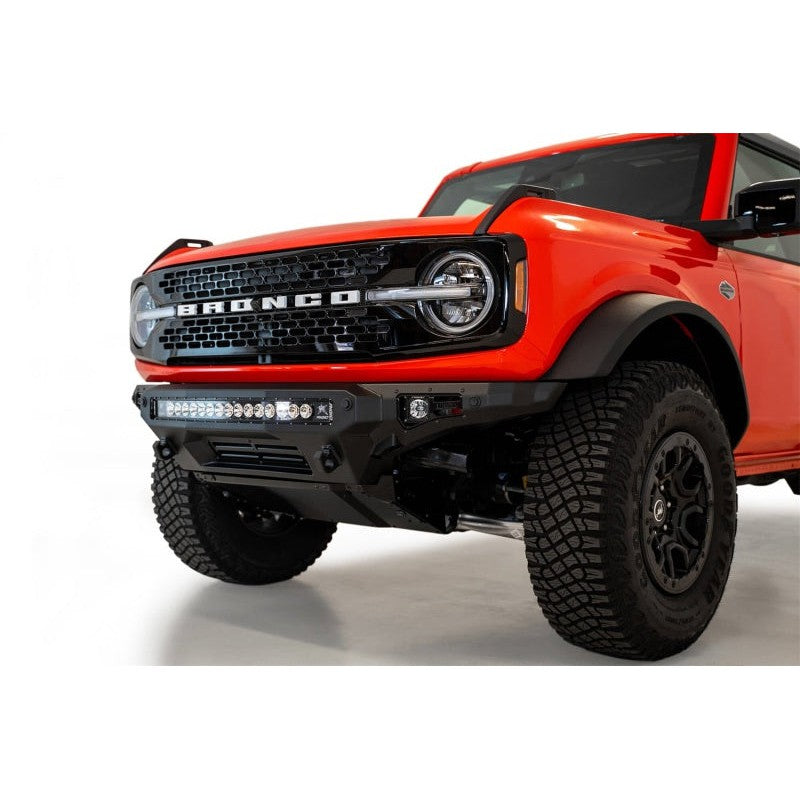 Addictive Desert Designs 2021+ Ford Bronco Stealth Fighter Front Bumper w/ Winch Mount