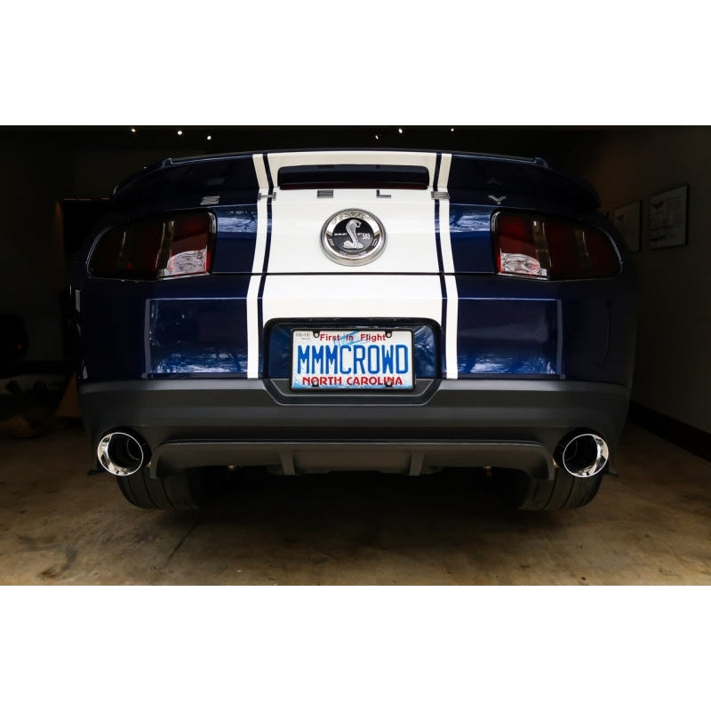 AWE Tuning S197 Mustang GT Axle-back Exhaust - Track Edition (Chrome Silver Tips)