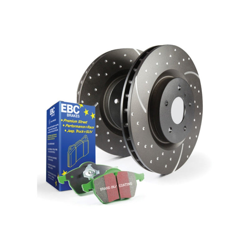 EBC S3 Kits Greenstuff Pads & GD Rotors - T1 Motorsports