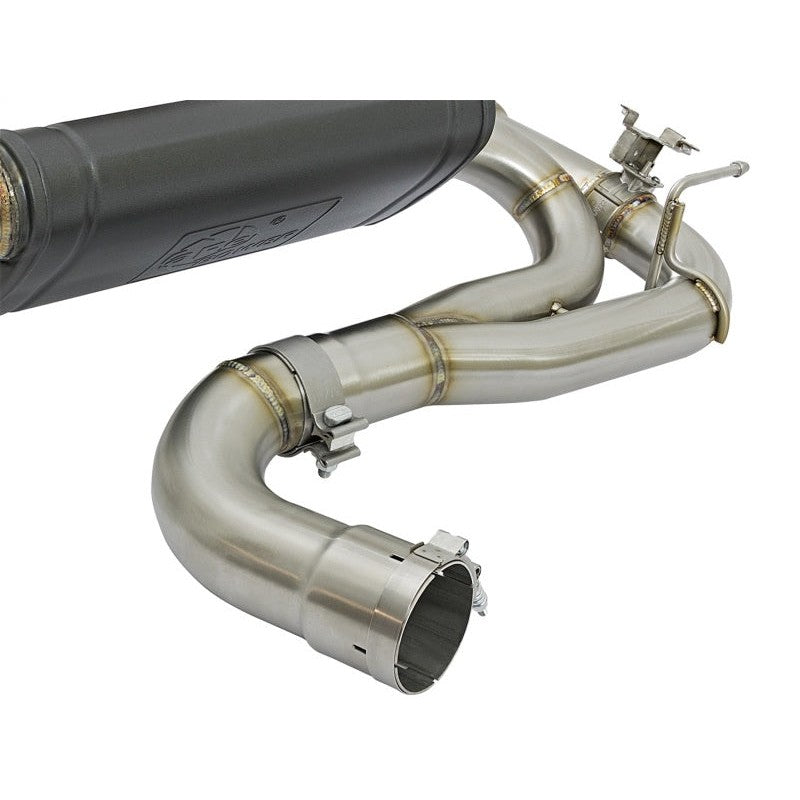aFe MACHForce XP Exhausts Axle-Back 12-15 BMW 335i 3.0T (SS w/Black Tips)