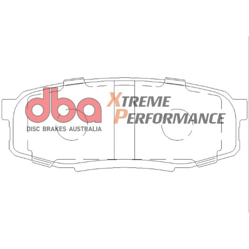 DBA 2015 Toyota Tundra XP650 Rear Brake Pads - T1 Motorsports