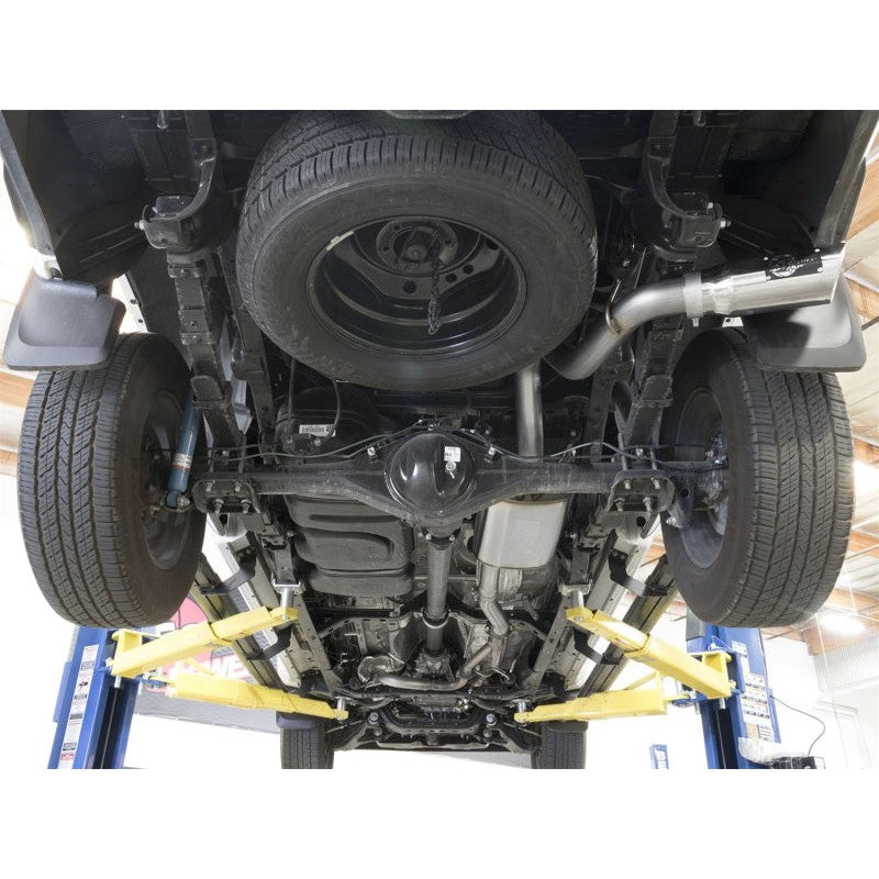 aFe MACHForce XP Cat-Back SS Exhaust w/ Polished Tips 16 Toyota Tacoma V6-3.5L