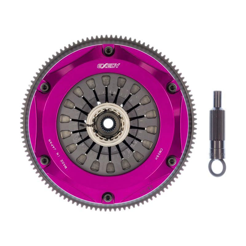 Exedy 1996-1996 Mitsubishi Lancer Evolution IV L4 Hyper Triple Cerametallic Clutch Rigid Pull Type - T1 Motorsports