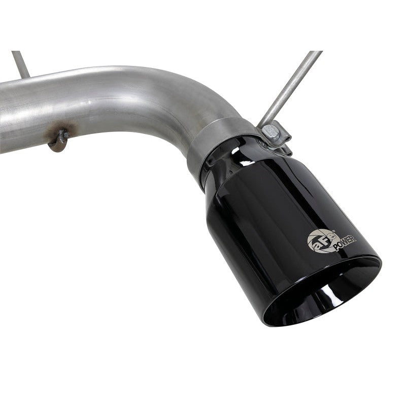 aFe Large Bore HD 3in 304 SS Cat-Back Exhaust w/ Black Tips 14-19 Jeep Grand Cherokee (WK2) V6-3.6L