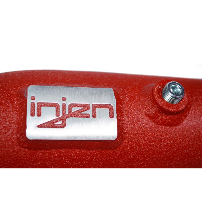 Injen 17-19 Honda Civic Type-R Aluminum Intercooler Piping Kit - Wrinkle Red - T1 Motorsports