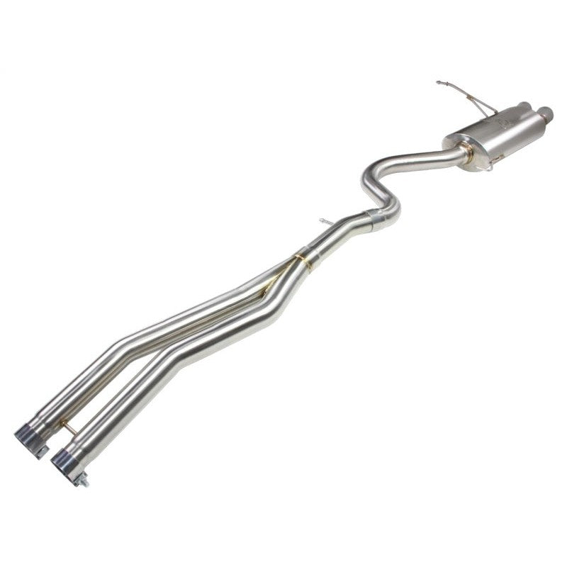 aFe MACHForce Exhaust Cat-Back SS-304 w/ Polished Tips 07-13 BMW 328i (E92/93) L6 3.0L Non-Turbo