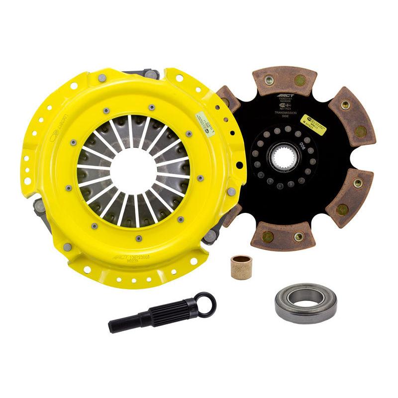 ACT 1989 Nissan 240SX XT/Race Rigid 6 Pad Clutch Kit - T1 Motorsports