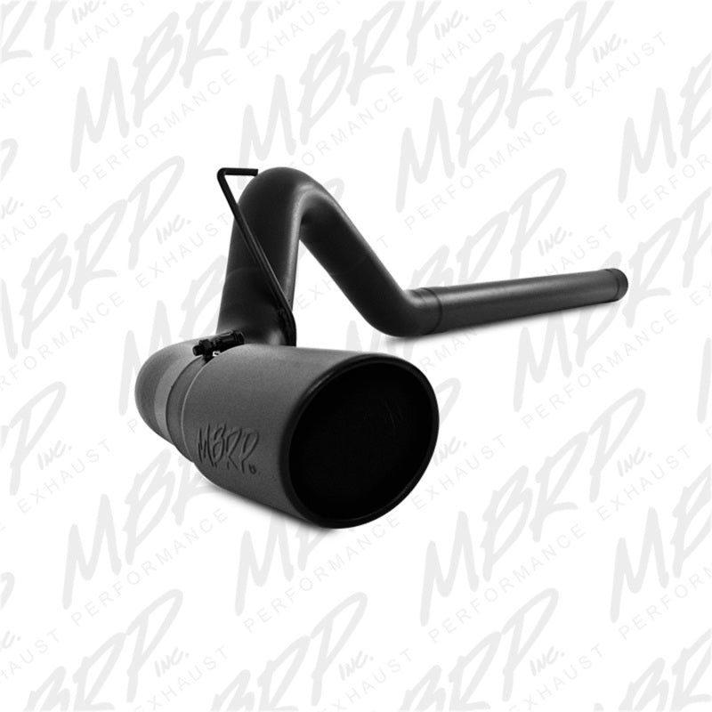 MBRP 10-12 Dodge 2500/3500 Cummins 6.7L Filter Back Single Side Black Coated Exhaust System - T1 Motorsports