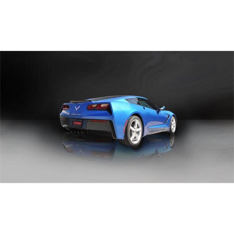Corsa Sport Axle Back Exhaust w/ Black Tips - 2015-2019 Chevy Corvette Z06