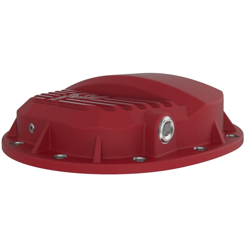 aFe Pro Series GMCH 9.5 Rear Diff Cover Red w/ Machined Fins 19-20 GM Silverado/Sierra 1500