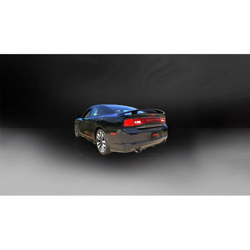 Corsa Xtreme Cat-Back Exhaust w/ Polished Tips - 2012-2013 Dodge Charger SRT-8 6.4L V8