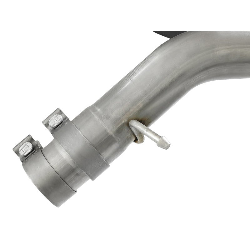 aFe Takeda 3in 304 SS Axle-Back Exhaust System w/ Carbon Fiber Tips 16-18 Ford Focus RS I4-2.3L (t)