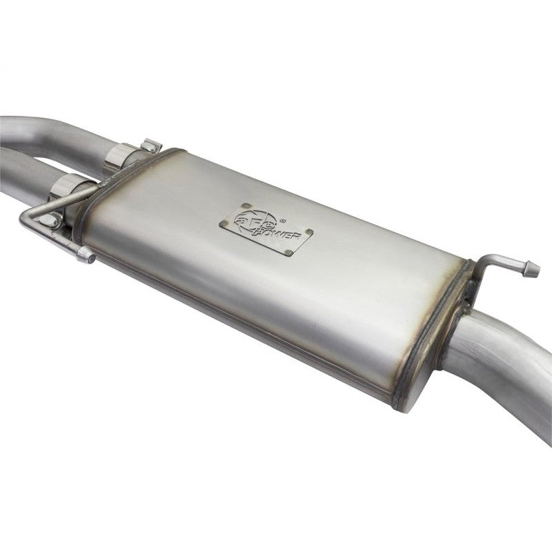 aFe Rebel Exhausts Cat-Back SS Ford F-150 04-08 V8 4.6/5.4L w/ Black Tips