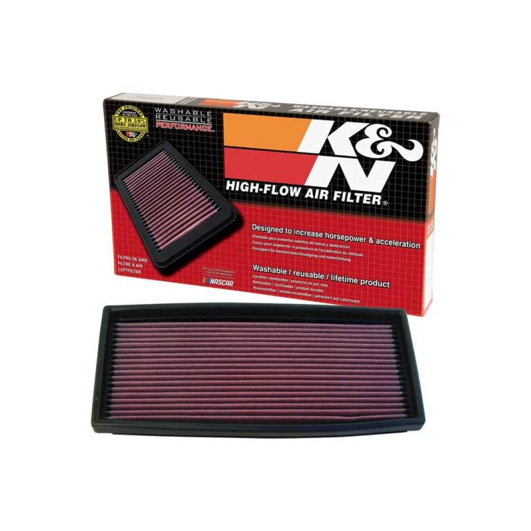 K&N 97-96 Ford 4.9L/5.0L / 87-97 5.8L/7.5L Drop In Air Filter