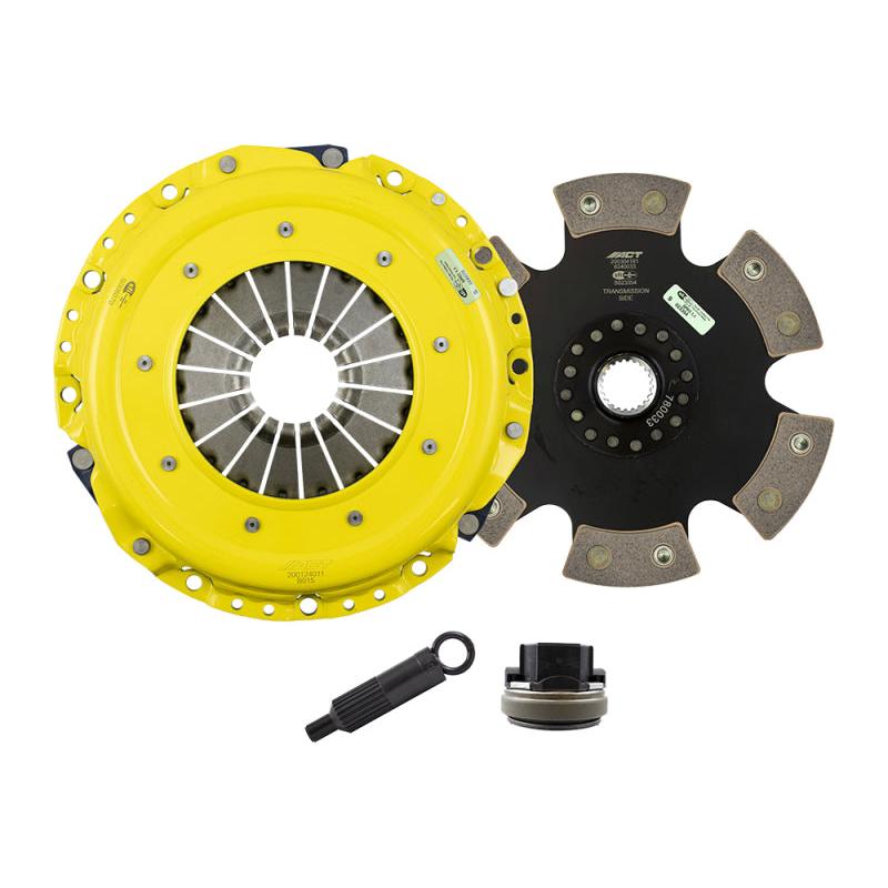 ACT 08-13 BMW 128i (E82/E88) L6-3.0L (N51/N52) HD/Race Rigid 6 Pad Clutch Kit - T1 Motorsports