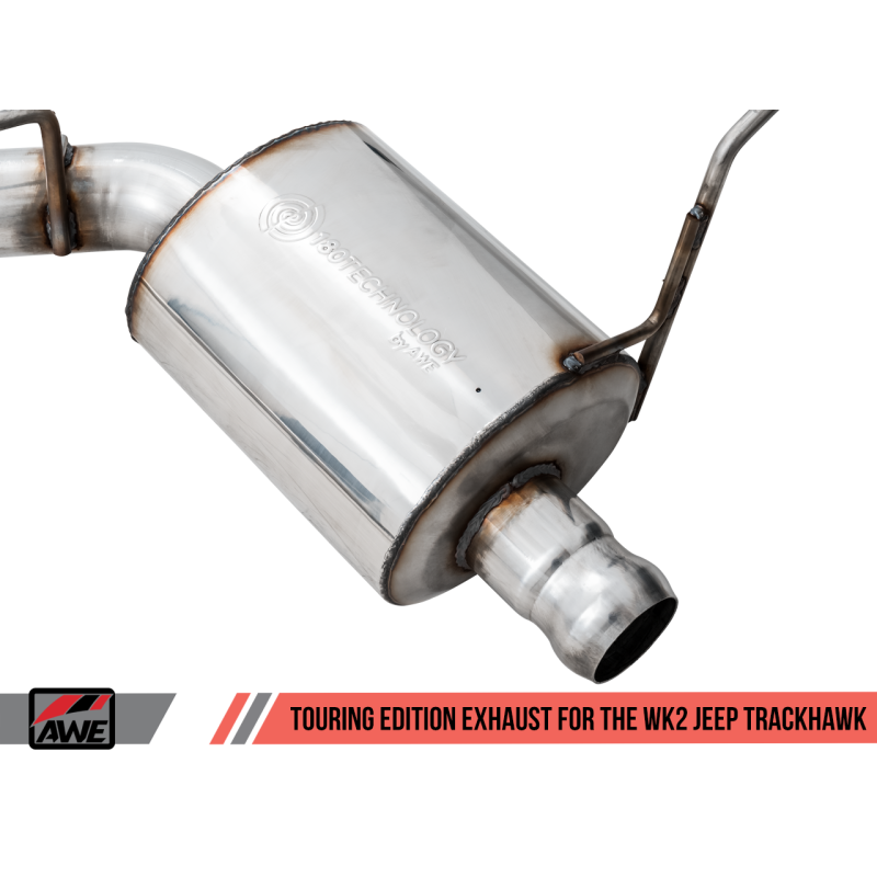AWE Tuning 2020 Jeep Grand Cherokee SRT/Trackhawk Touring Edition Exhaust - Use w/Stock Tips
