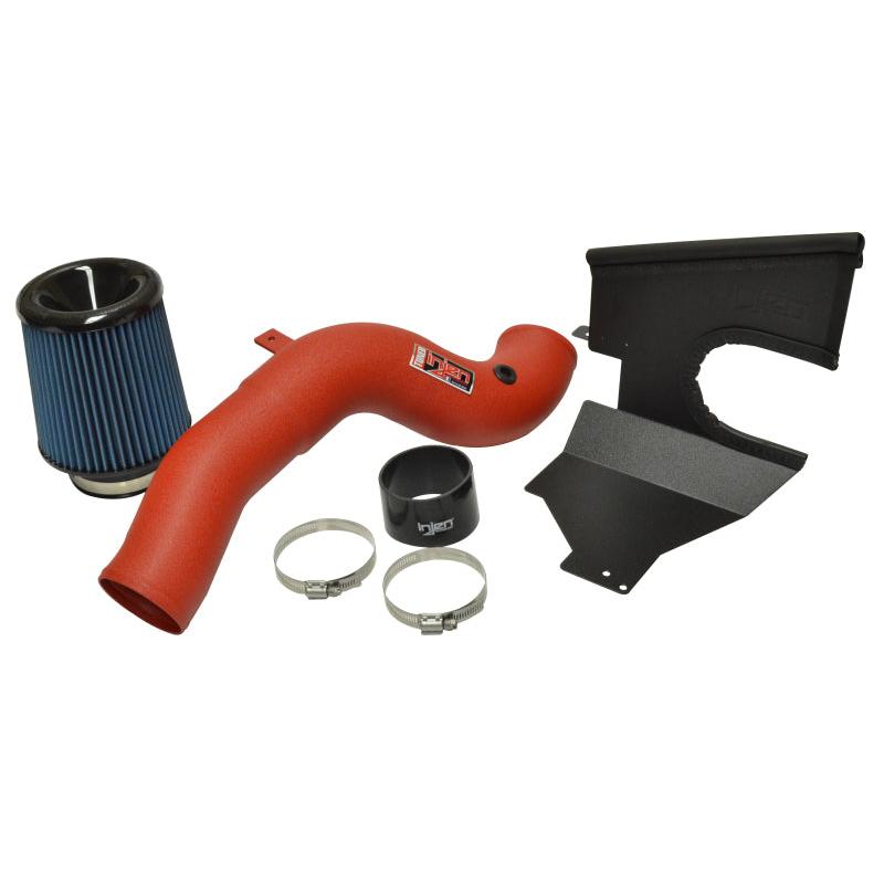 Injen 16-18 Ford Focus RS Wrinkle Red Cold Air Intake - T1 Motorsports