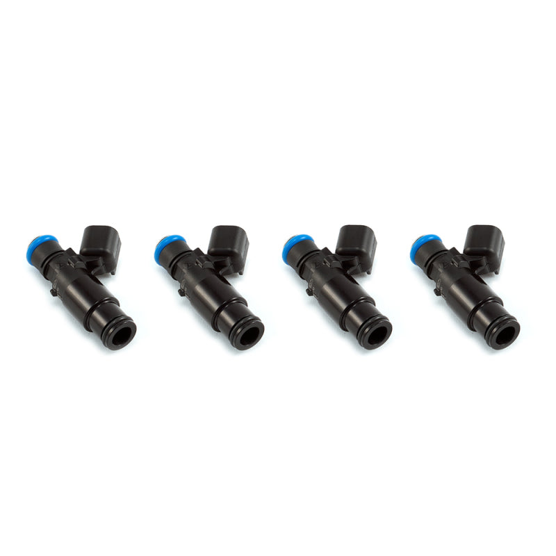 Injector Dynamics 1340cc Injectors - 48mm Length - 14mm Black Bottom - 14mm Lower O-Ring (Set of 4) - T1 Motorsports