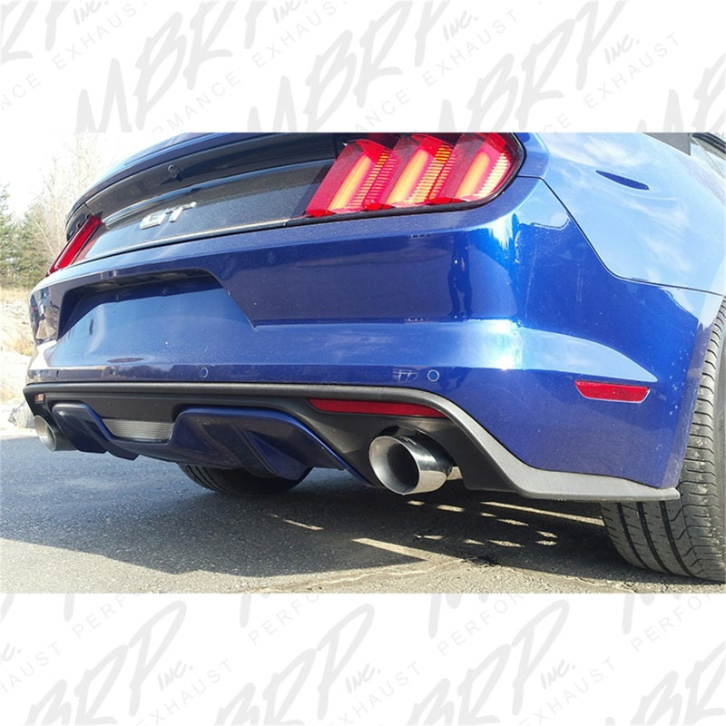 MBRP 2015-2017 Ford Mustang GT 5.0 2-1/2in Axle Back Kit 304 - 4in OD Tips Included - T1 Motorsports