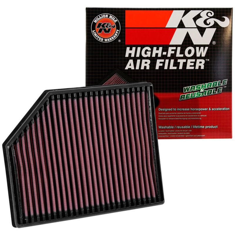 K&N 16-17 Volvo V90 II L4-2.0L DSL Drop In Replacement Air Filter
