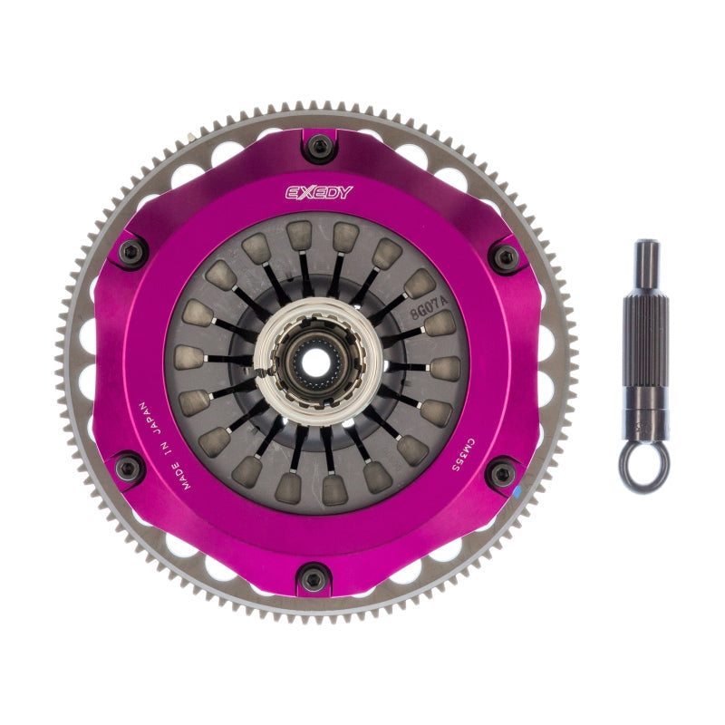 Exedy 1996-1996 Mitsubishi Lancer Evolution IV L4 Hyper Compe-R Twin Cerametallic Clutch Rigid Disc - T1 Motorsports
