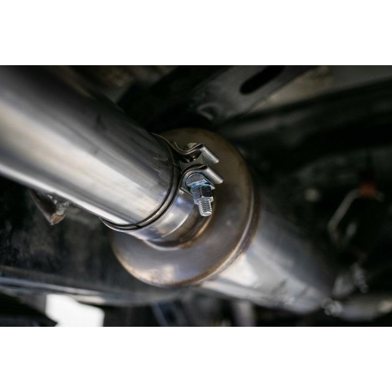 MBRP 2019 Ram 1500 5.7L (CrewCab & QuadCab ONLY) 2.5in Cat Back Dual Split Rear w/ 4.5in Tip - T304 - T1 Motorsports