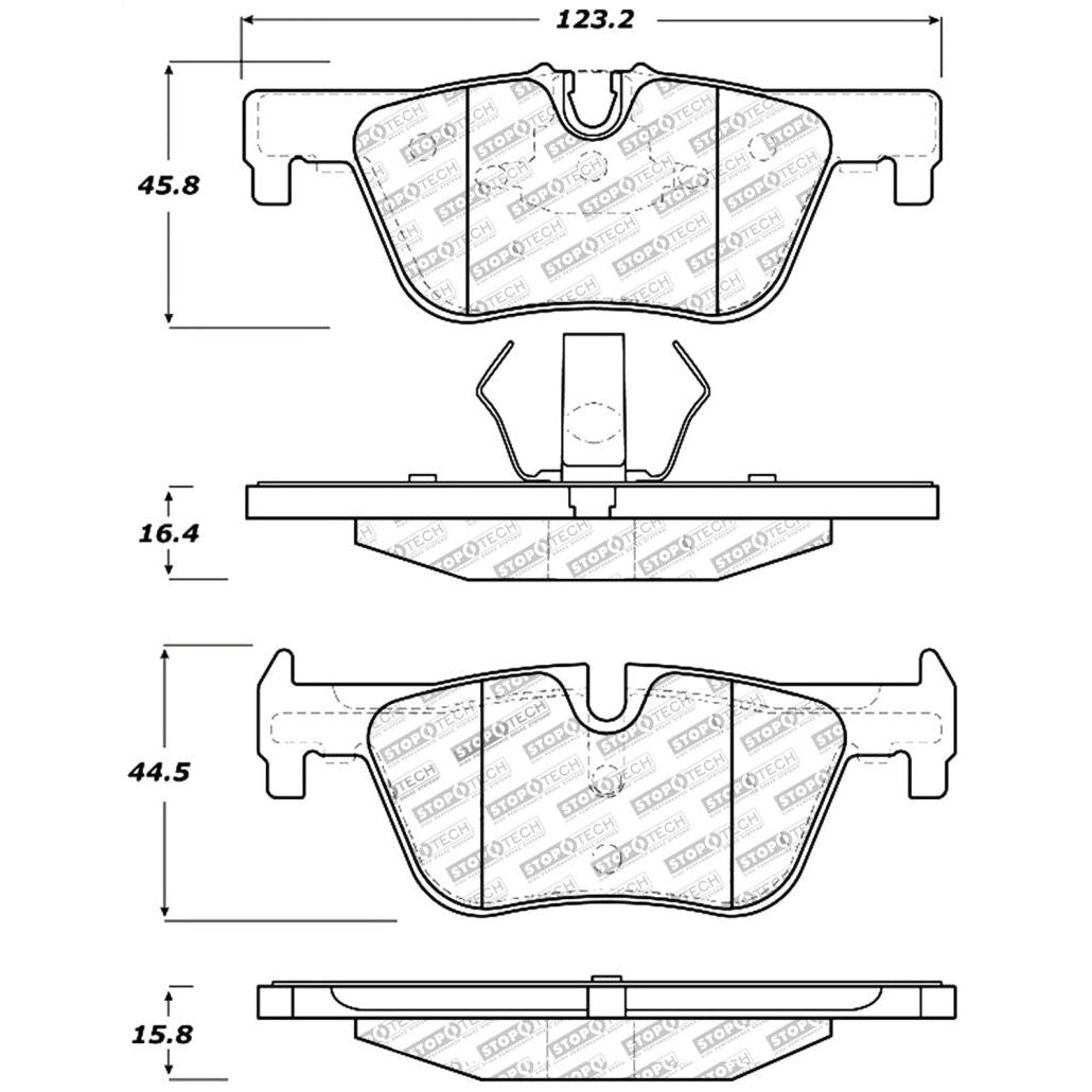StopTech Performance Brake Pads