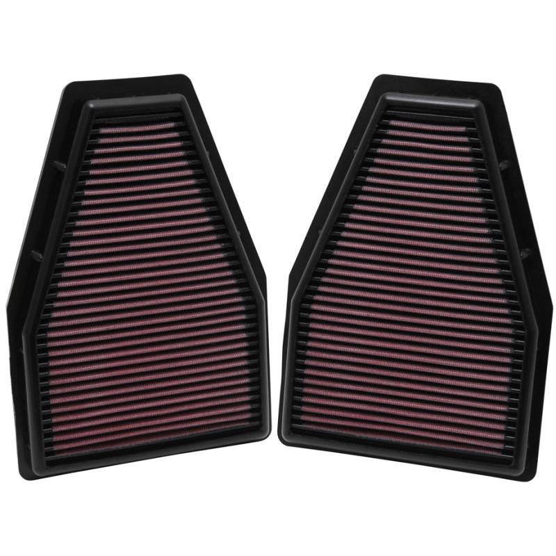 K&N Replacement Air Filter 12-13 Porsche 911 3.4L / 12 911 3.8L / 13 911 3.6L / 13 911 Carrera 3.8L