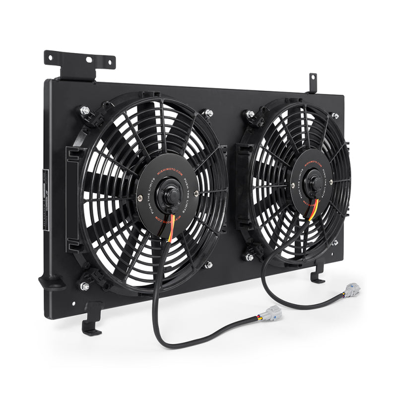 Mishimoto 08+ Subaru WRX/STI PNP Aluminum Fan Shroud Black - T1 Motorsports