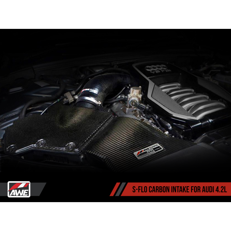 AWE Tuning B8 S5 4.2L S-FLO Carbon Intake