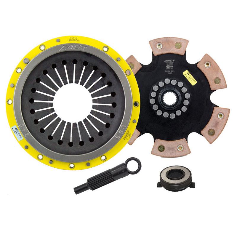 ACT 1991 Porsche 911 XT/Race Rigid 6 Pad Clutch Kit - T1 Motorsports