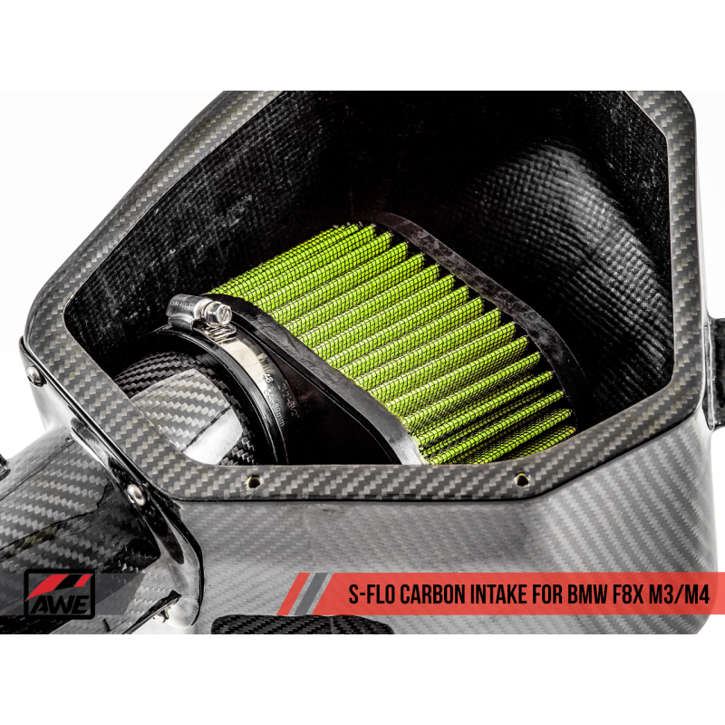 AWE Tuning BMW F8x M3/M4 S-FLO Carbon Intake