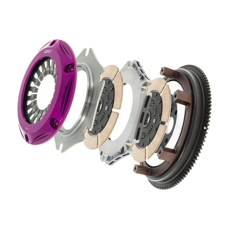Exedy 1993-1998 Toyota Supra Twin Turbo L6 Hyper Twin Cerametallic Clutch Sprung Center Disc