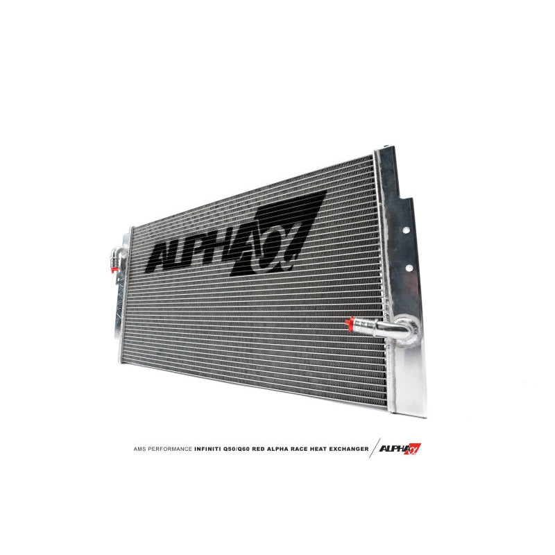 AMS Performance Infiniti 17+ Q60 / 16+ Q50 3.0TT VR30 Alpha Race Heat Exchanger - T1 Motorsports