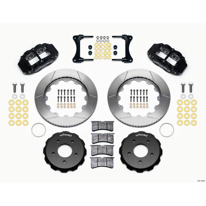 Wilwood Narrow Superlite 4R Front Hat Kit 14.00in 2007-Up Jeep Wrangler - T1 Motorsports