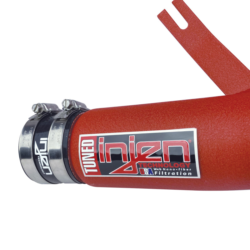 Injen 2016 Honda Civic 1.5L Turbo 4Cyl Wrinkle Red Cold Air Intake w/MR Tech - T1 Motorsports