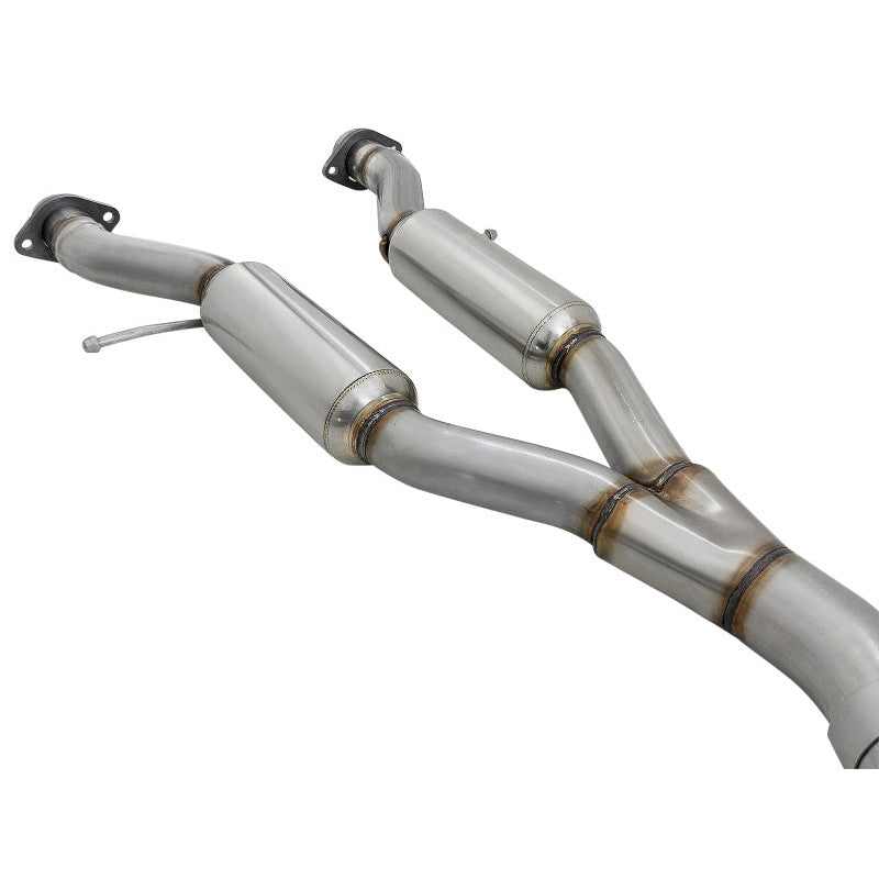 aFe Large Bore HD 3in 304 SS Cat-Back Exhaust w/ Black Tips 14-19 Jeep Grand Cherokee (WK2) V6-3.6L