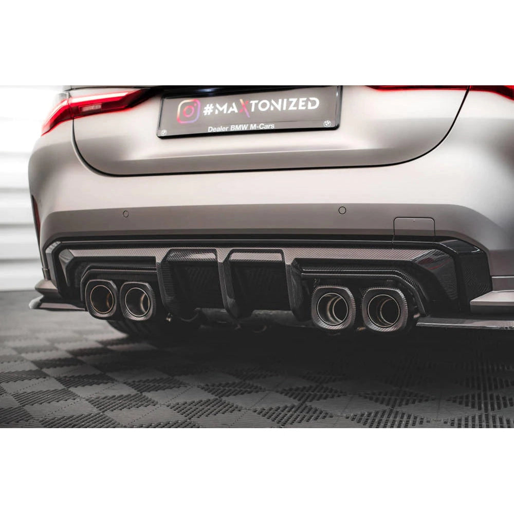 Maxton Design Carbon Fiber Diffuser - BMW G80 M3 / G82 M4