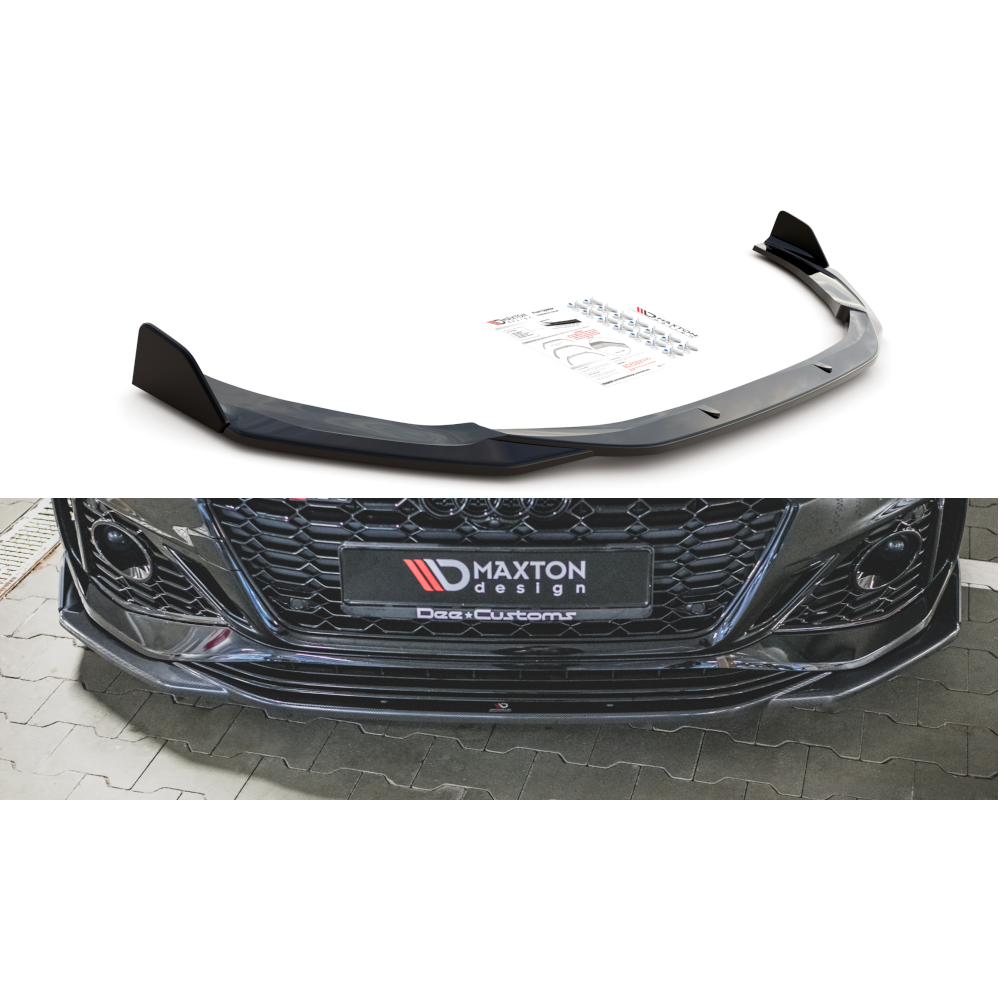 AUDI - B9 - RS5 - FACELIFT - FRONT SPLITTER - V1 + WINGS - T1 Motorsports