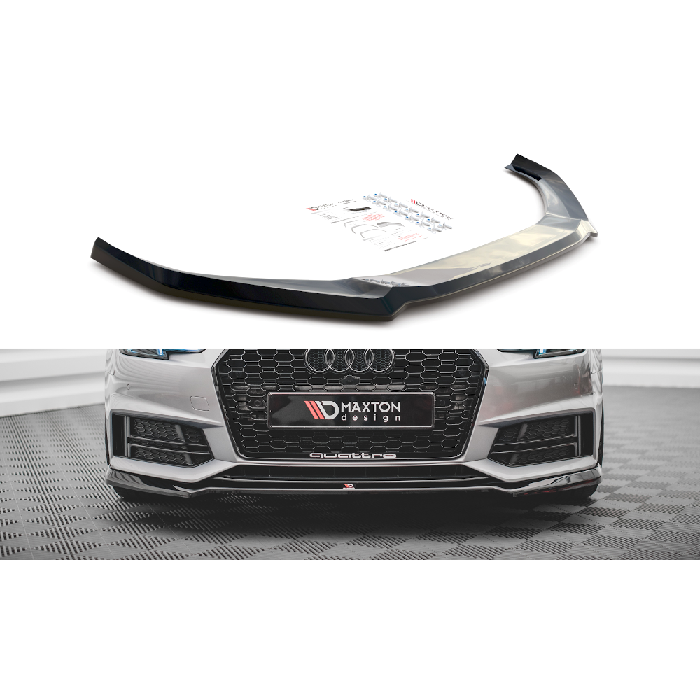 AUDI - A4 / S4 B9 - S-LINE - FRONT SPLITTER - V4 - T1 Motorsports