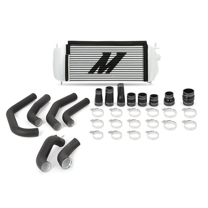Mishimoto 15-17 Ford F-150 2.7L EcoBoost Silver Performance Intercooler Kit w/ Black Pipes - T1 Motorsports