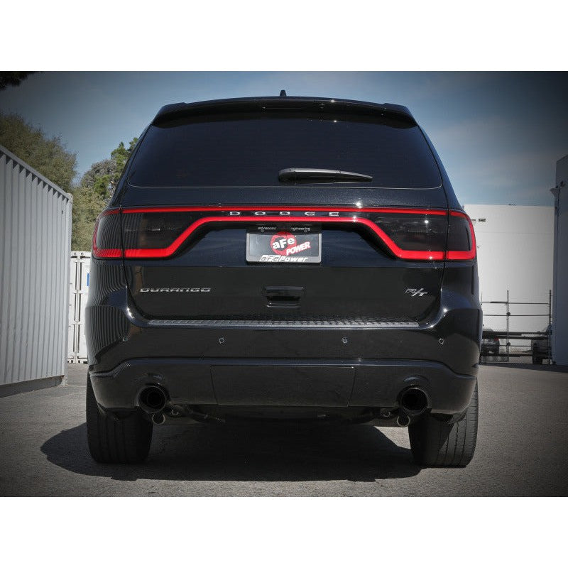 aFe MACH Force-Xp 304 SS Cat-Back Exhaust System w/ Black Tip - 11-22 Dodge Durango