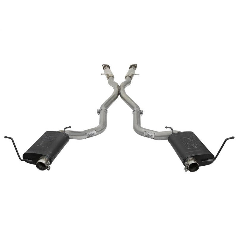 aFe MACHForce XP 12-17 Jeep Grand Cherokee WK2 SRT8 V8-6.4L 304SS Cat-Back Exhaust System