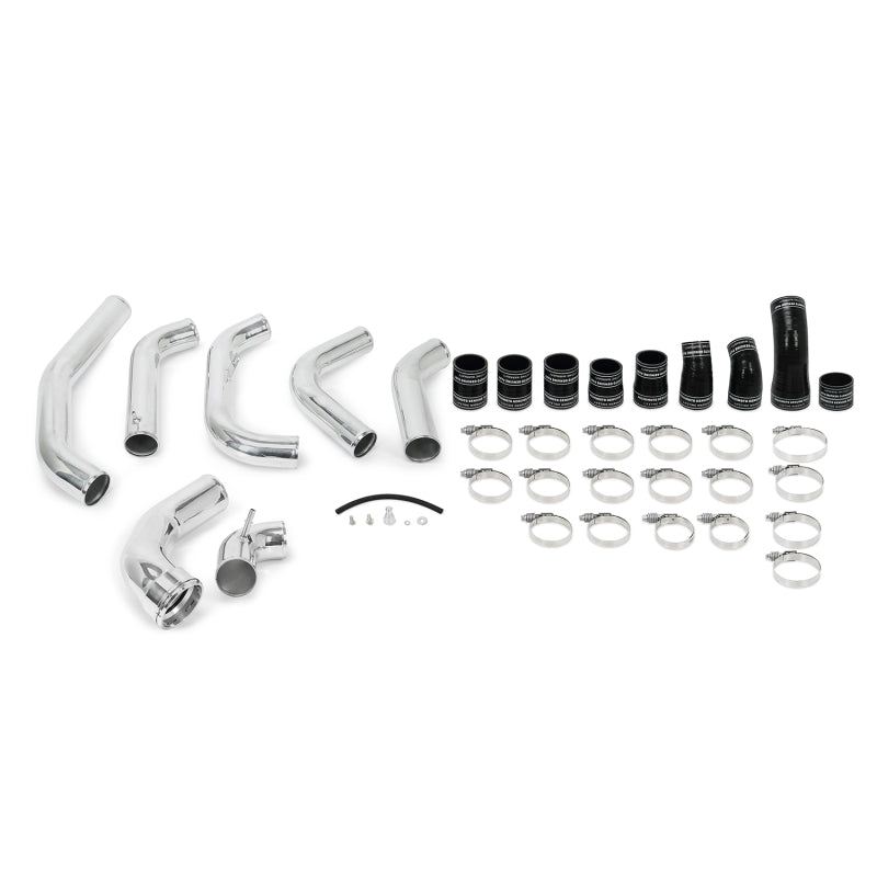 Mishimoto 15-16 Ford F-150 EcoBoost 3.5L Black Performance Intercooler Kit w/ Polished Pipes - T1 Motorsports