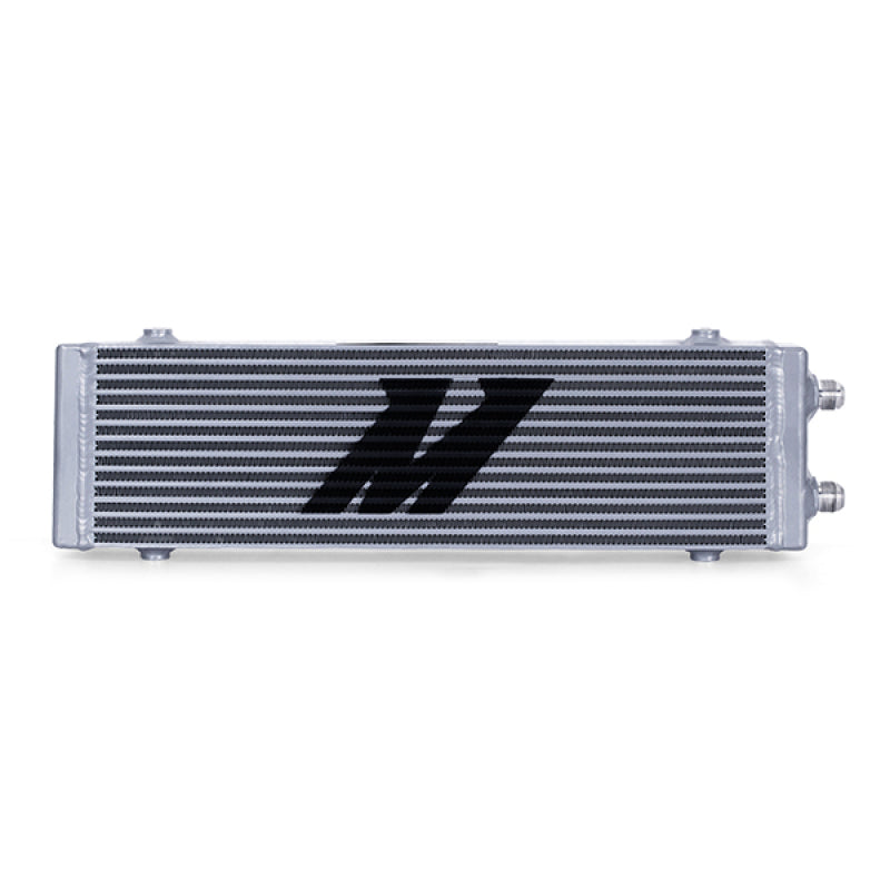 Mishimoto Universal Large Bar and Plate Dual Pass Silver Oil Cooler - T1 Motorsports