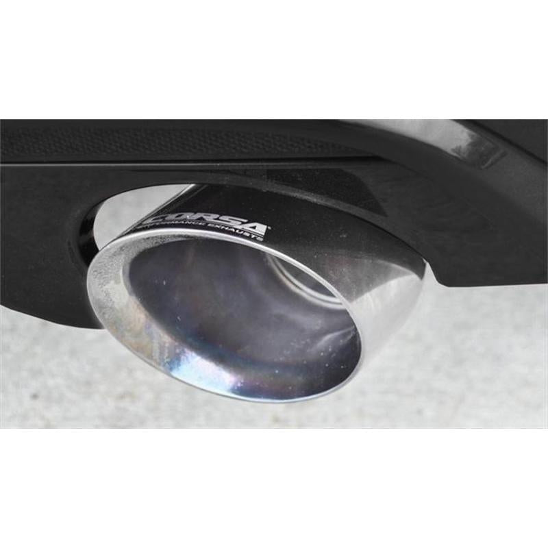 Corsa Sport Dual Rear Exit Exhaust w/ Polished Tips - 2015-2023 Ford Mustang GT Convertible 5.0L V8