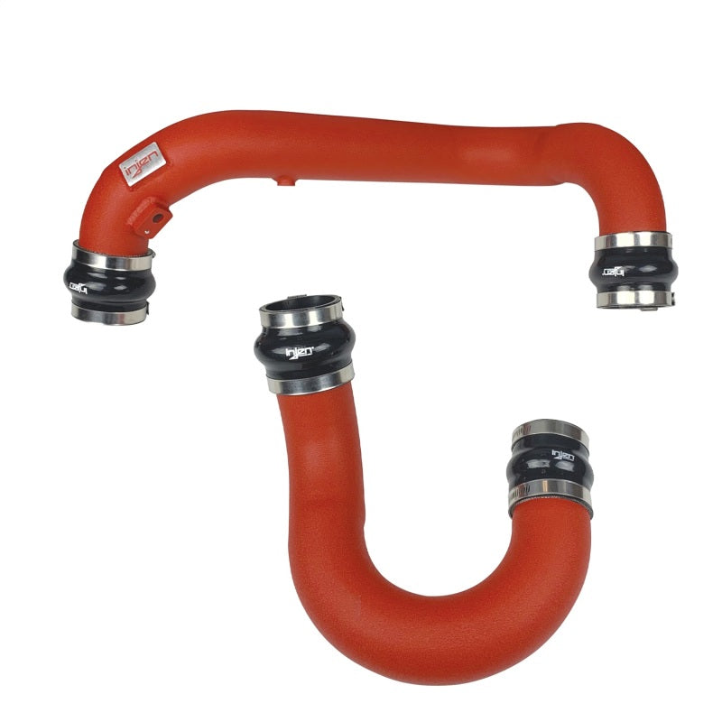 Injen 18-19 Audi S4/S5 (B9) V6 3.0L Turbo Wrinkle Red Intercooler Piping - T1 Motorsports