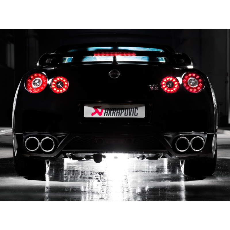 Akrapovic 08-17 Nissan GT-R Evolution Line Cat Back (Titanium) (Req. Tips) - T1 Motorsports