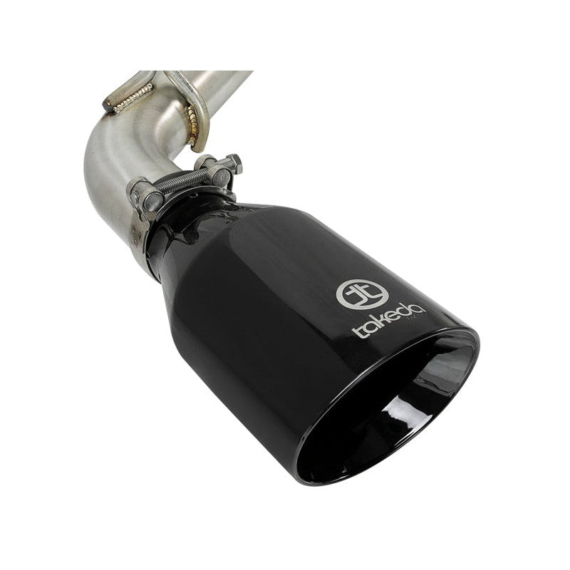 aFe POWER Takeda 2.5in 304 SS CB Exhaust w/ Black Tips 17-19 Infiniti Q60 V6-3.0L (tt)